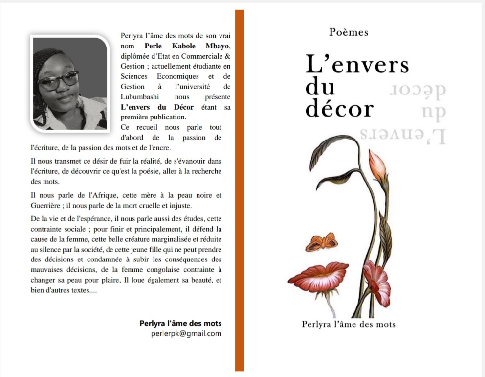 Couverture du poésie intitulé L'Envers du décor