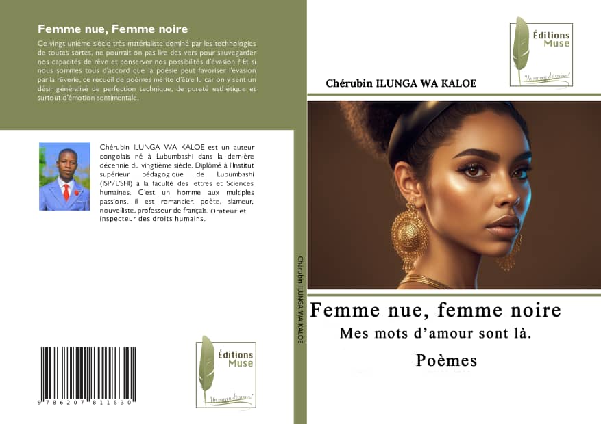 Couverture du poésie intitulé Femme nue, femme noire. Mes mots d'amour sont là. 