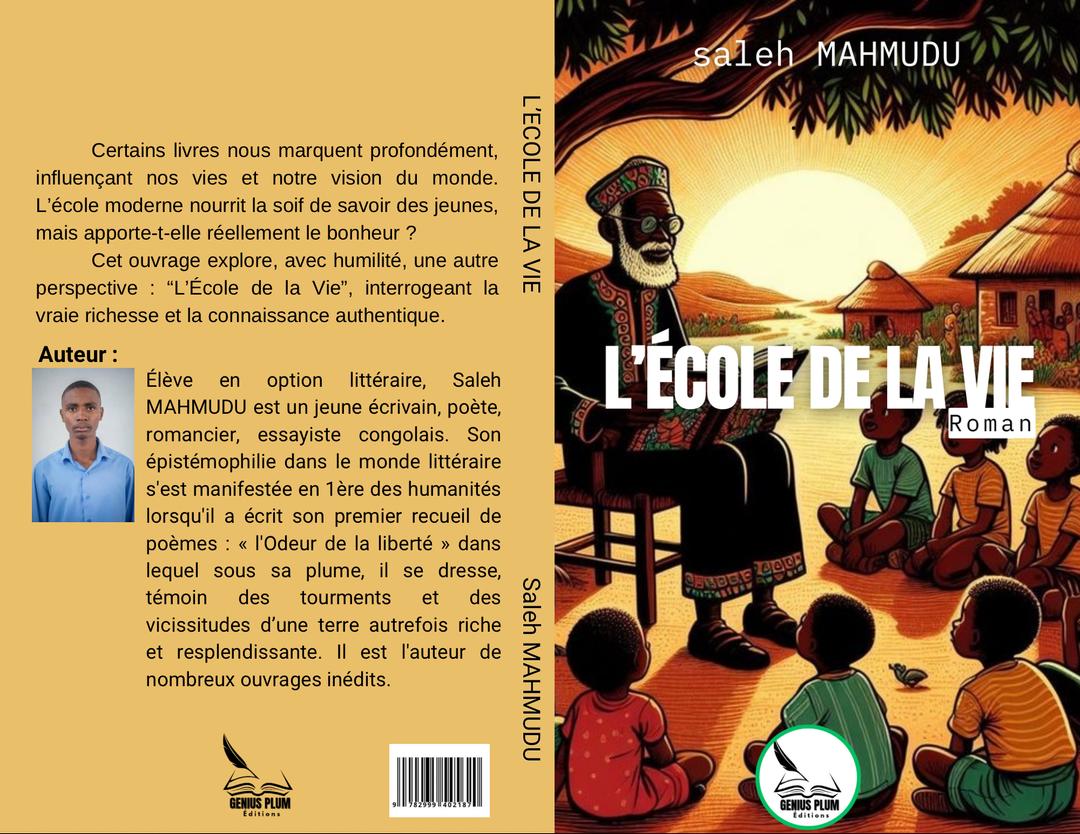 Couverture du roman intitulé L'école de la vie