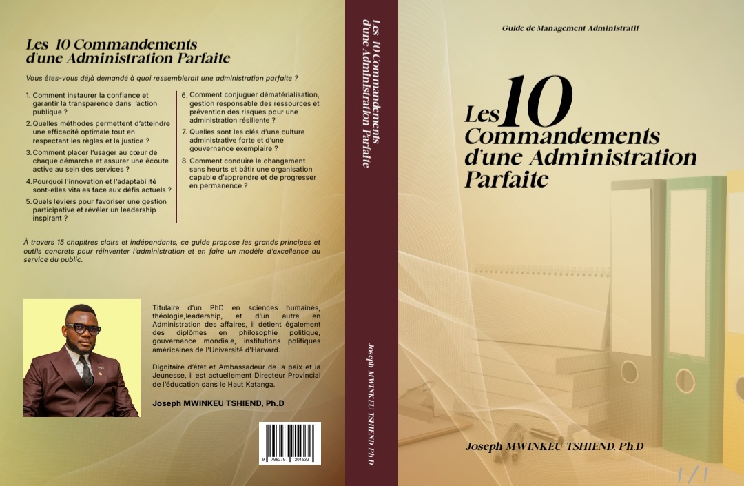 Couverture du autres intitulé Les 10 commandements d'une administration parfaite