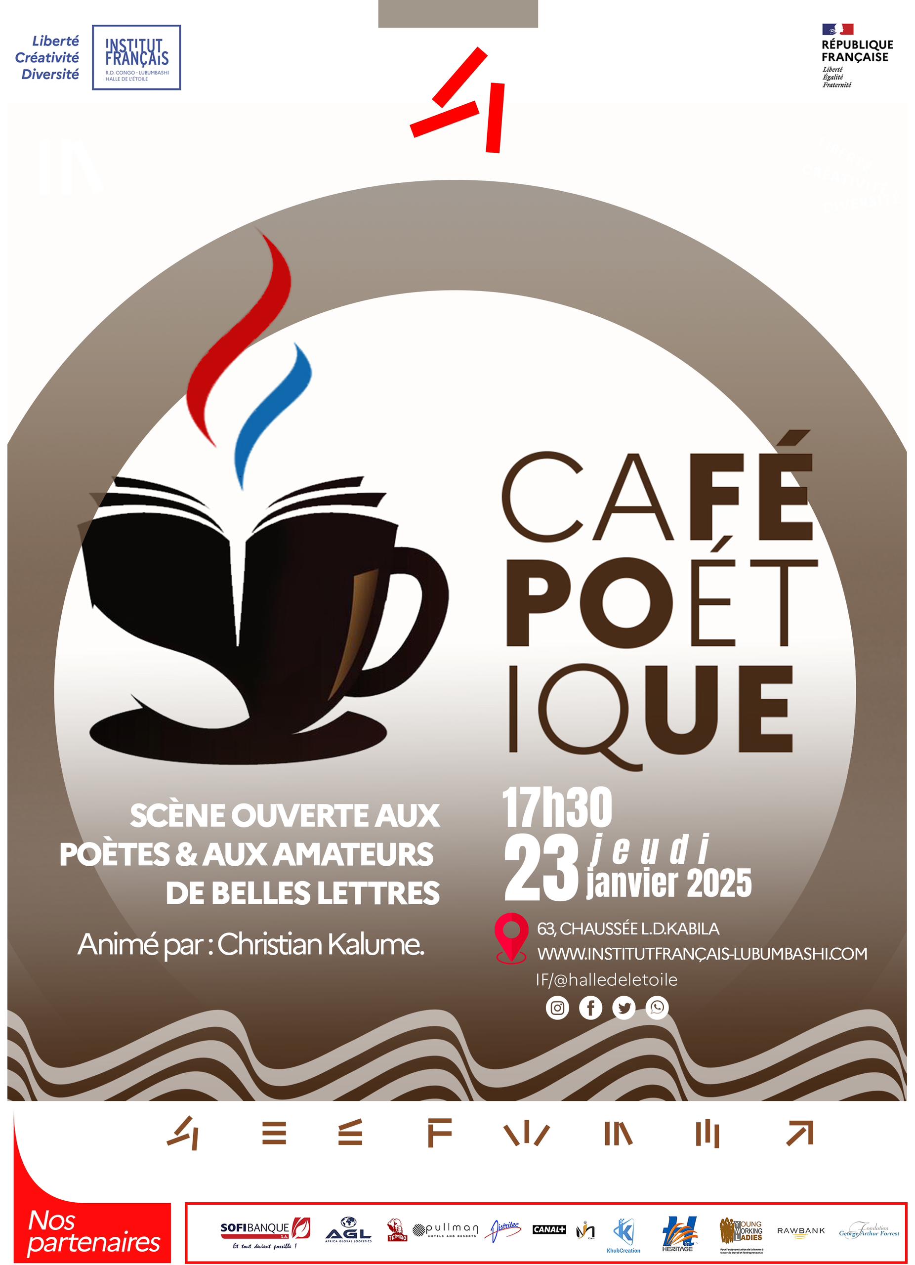 Le café poetique : Vers des nouveaux enjeux