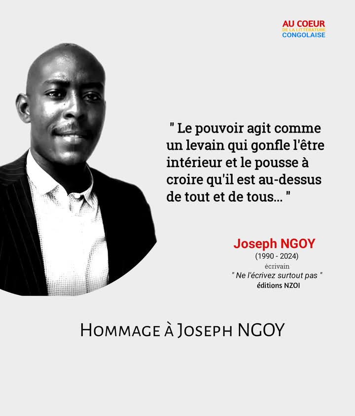 Hommage à Joseph Ngoy : un voyage littéraire inoubliable