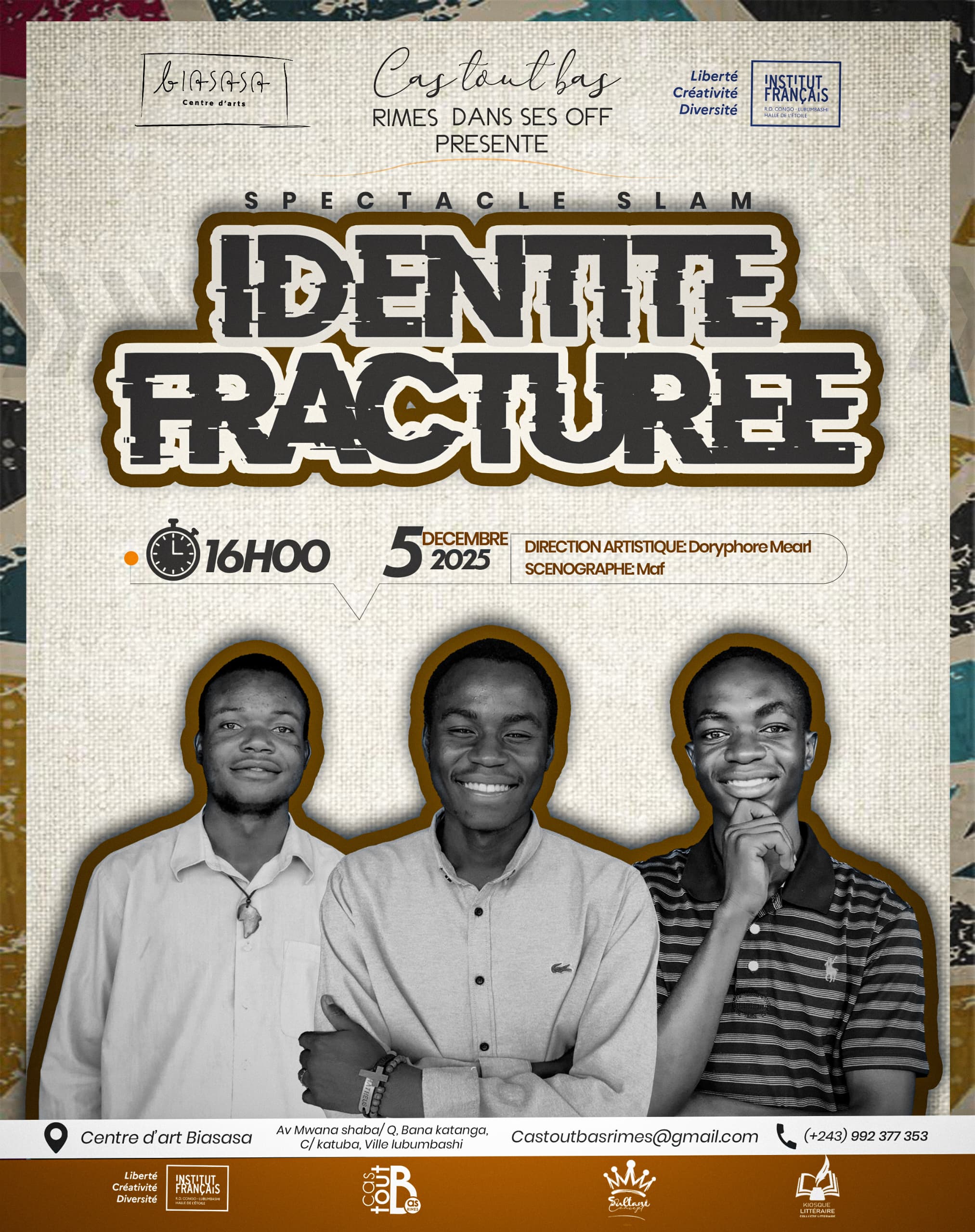 Image principale du post intitulé « Identité Fracturée » : un slam pour dire qui nous sommes