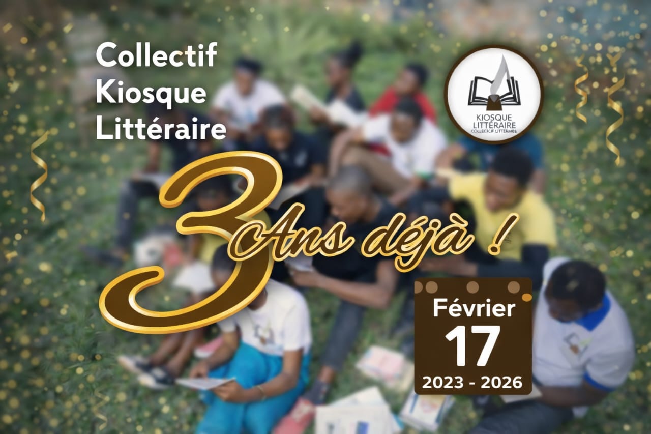 Le Collectif Kiosque Littéraire célèbre ses 3 ans d’existence