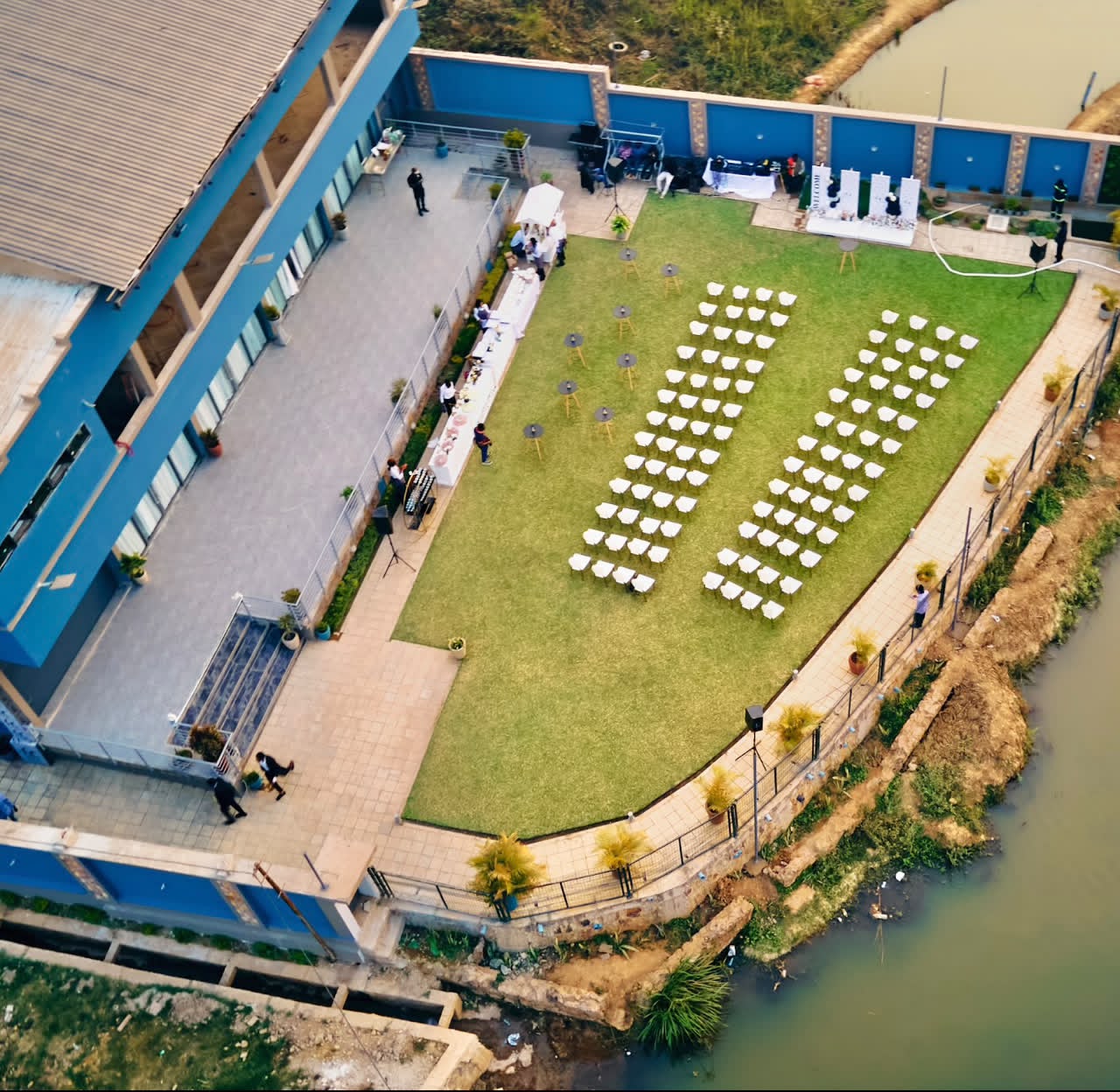 Lubumbashi : The Green Concept Events inaugure un nouvel espace de réception au bord de la rivière Karavia