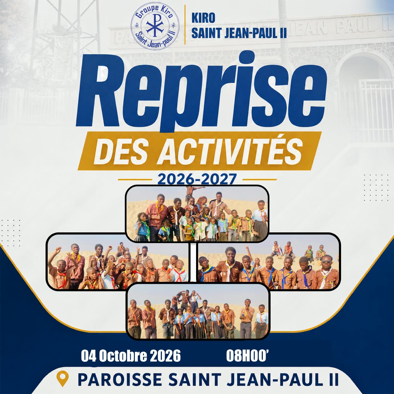 KIRO Saint Jean-Paul II : après la pause, les jeunes reprennent le chemin du mouvement Kiro