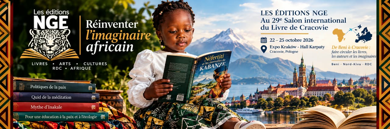 Littérature : les Éditions NGE de Goma à la ''Foire internationale du livre de Cracovie''