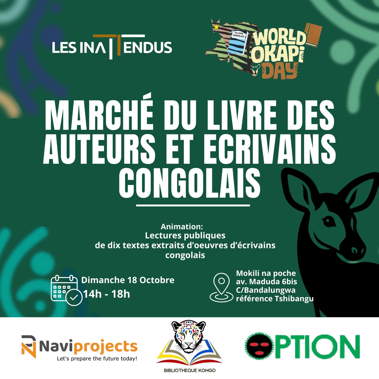 Chronique de l’Écrivain Maudit : L’Évangile selon Saint-Okapi 18 octobre
