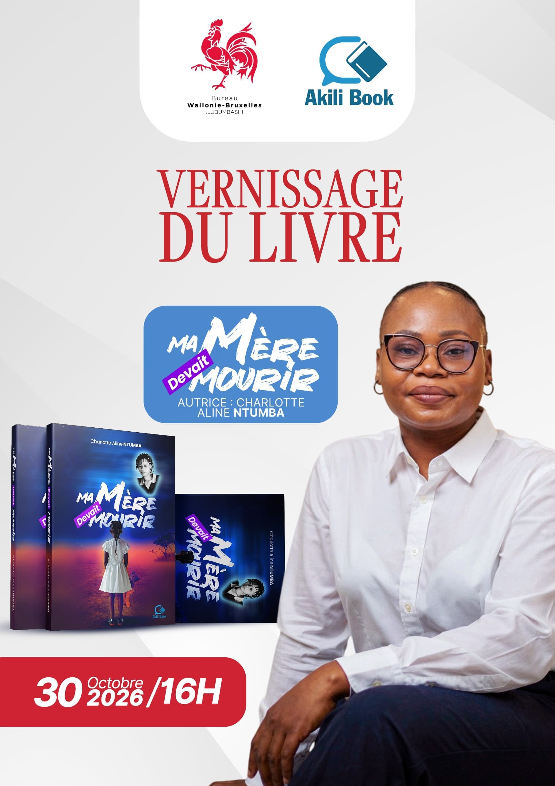 Lubumbashi : Charlotte Aline Ntumba présente son livre Ma mère devait mourir