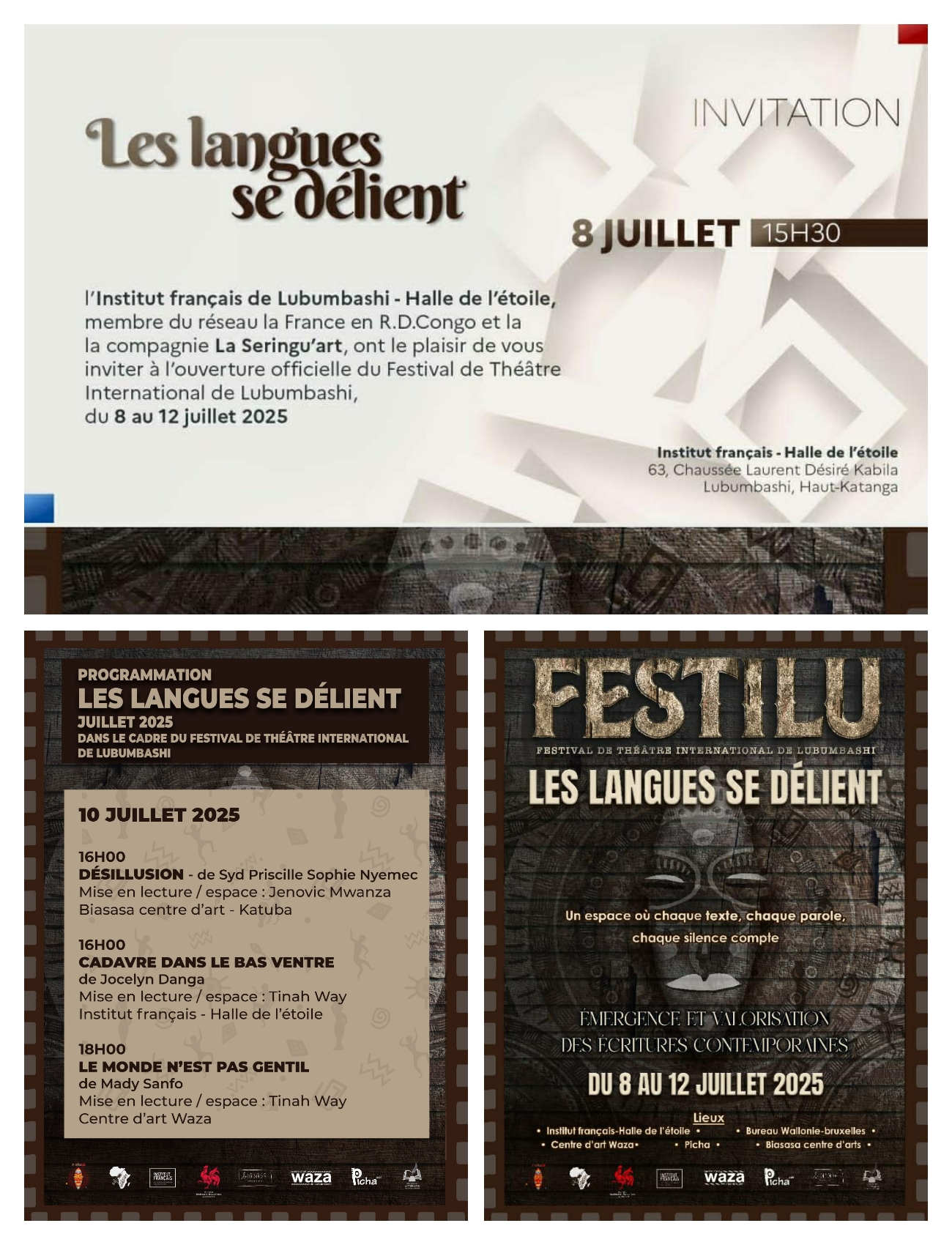 Lubumbashi : théâtre engagé et voix plurielles dans Les Langues se délient
