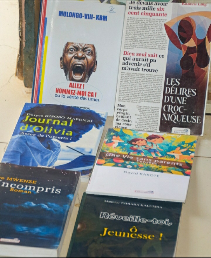 Les œuvres publiées en 2025 ( Lubumbashi)