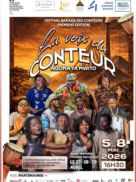Festival Baraza des conteurs : à Lubumbashi, la parole continue de faire voyager le public